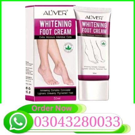 Aliver Foot Whitening Cream In Pakistan