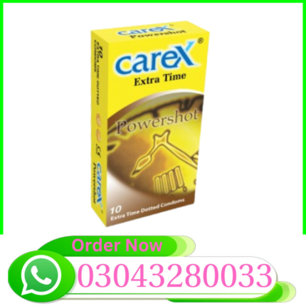 Carex Extra Time Powershot Condoms In Pakistan