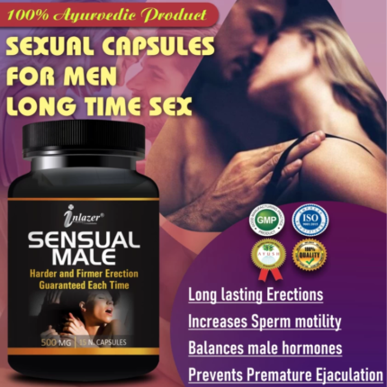 Inlazer Sensual Male Solution Men Sex Capsule