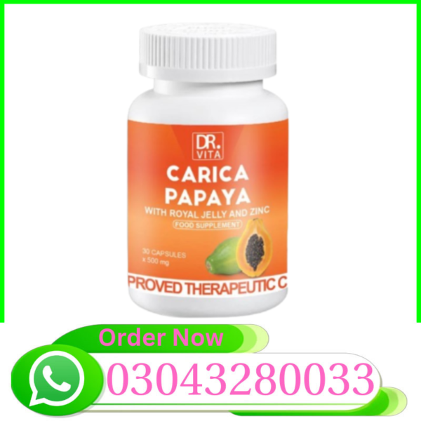Dr. Vita Carica Papaya Capsules In Pakistan