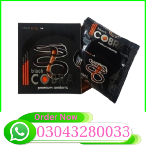 Black Cobra Condom In Pakistan