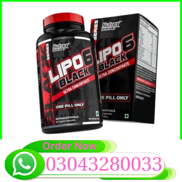 Lipo 6 Black Ultra In Pakistan