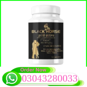 Black Horse Herbal Capsules Vigour & Vitality