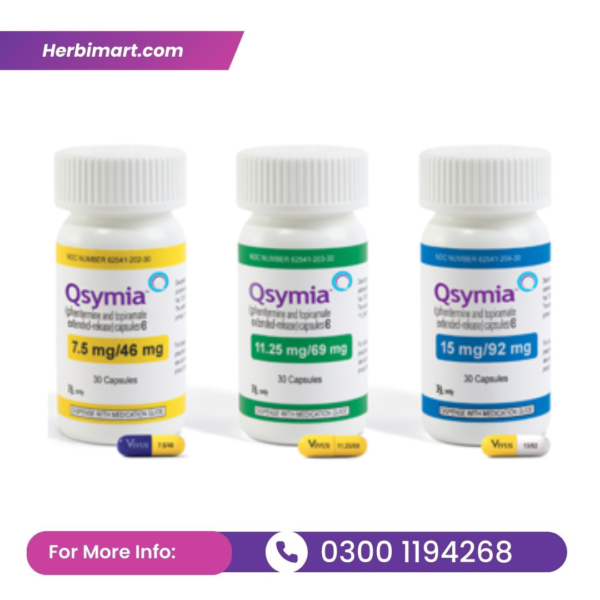 Qsymia 11.25 mg/69 mg Capsules In Pakistan