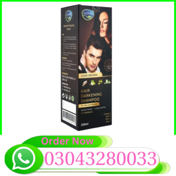 Luvvel Hair Darkening Shampoo in Pakistan