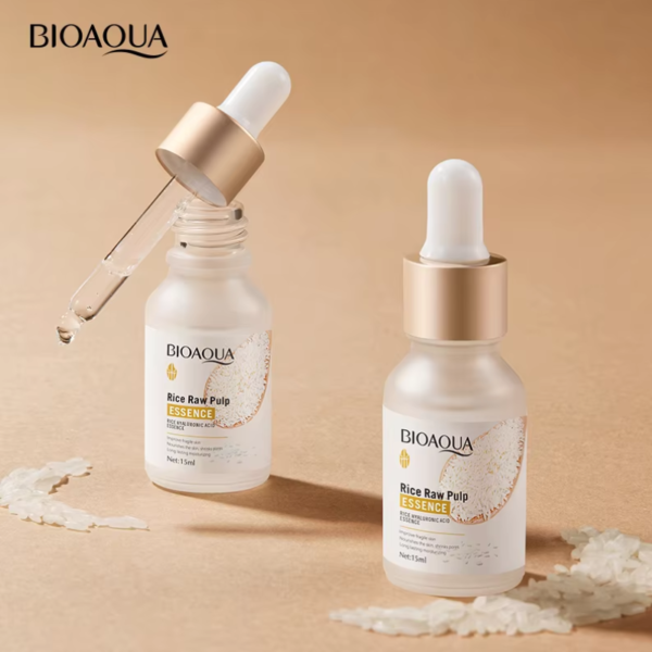 Bioaoua Rice Raw Pulp Essence Face Serum 15ml