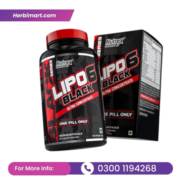Lipo 6 Black Ultra In Pakistan