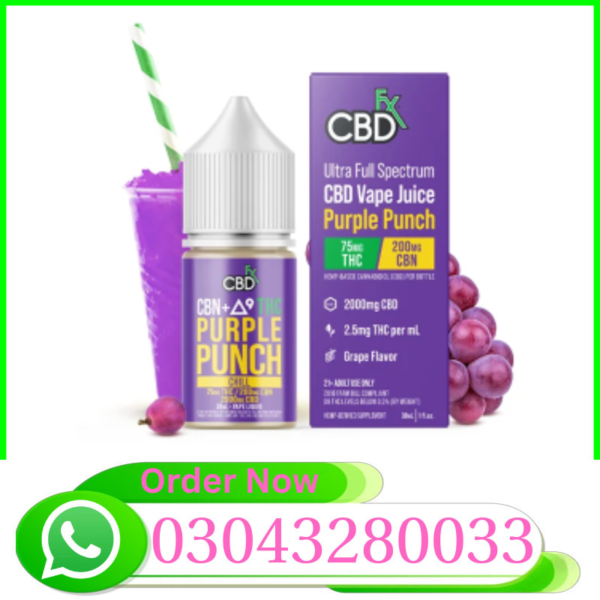 THC Vape Juice Purple Punch In Pakistan